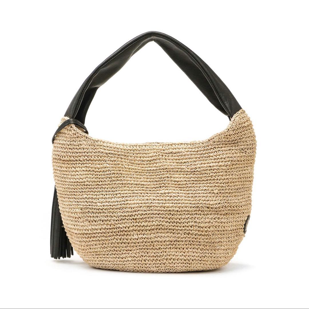 ヴィオラドーロ　かごバッグ　黒