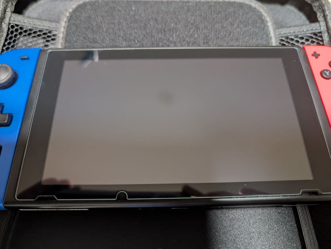 3日限定Nintendo Switch 本体 青/赤 充電器付き