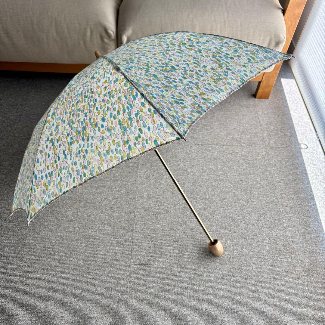 【美品】mina perhonen 折りたたみ日傘　jellybeans