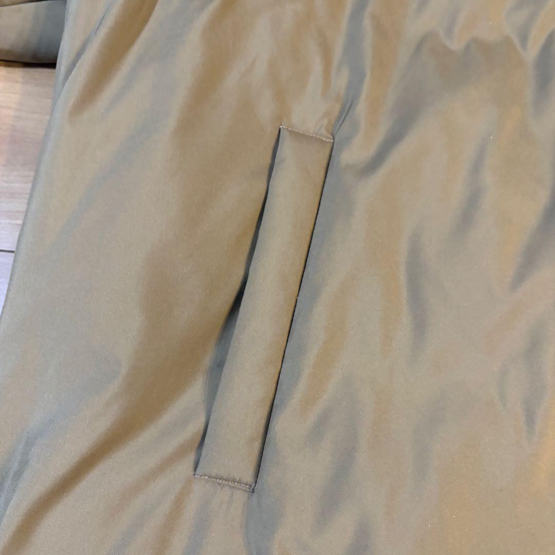 ミズイロインド　ダウン　ドレープコート