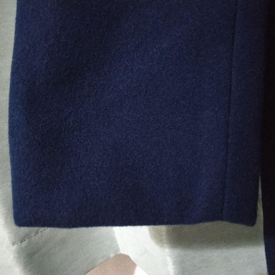 P K BミドルチェスターコートＬロイヤルブルー中肉軽量未使用品