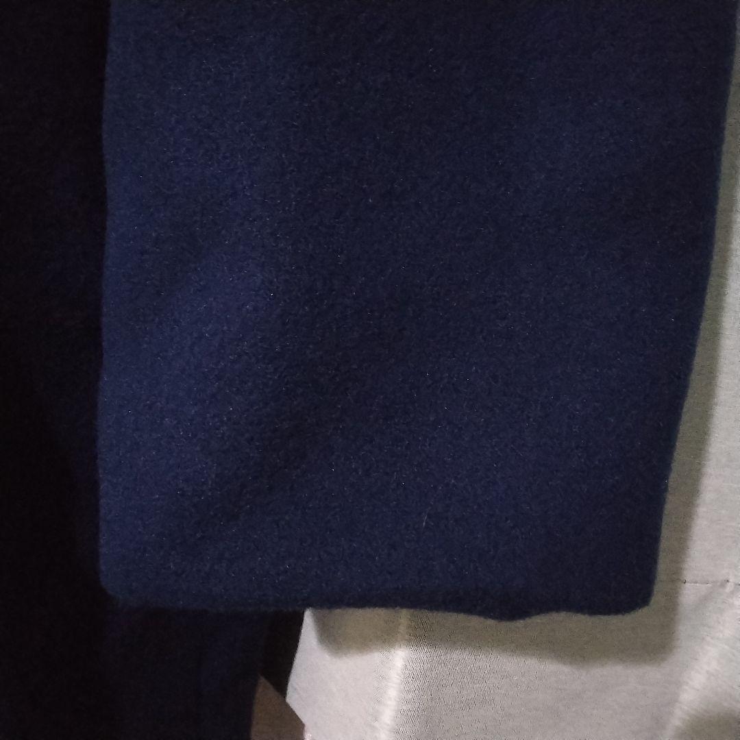 P K BミドルチェスターコートＬロイヤルブルー中肉軽量未使用品