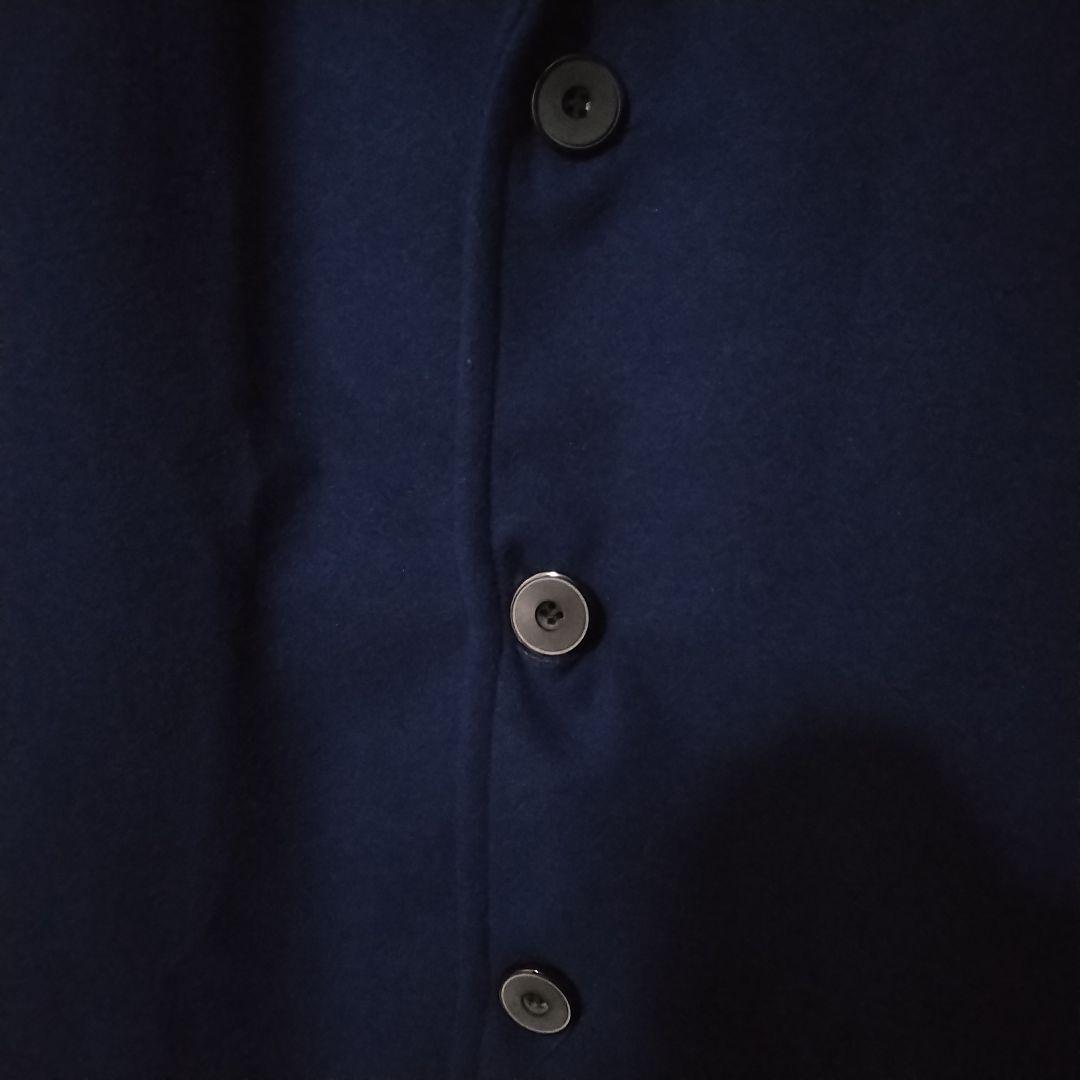 P K BミドルチェスターコートＬロイヤルブルー中肉軽量未使用品