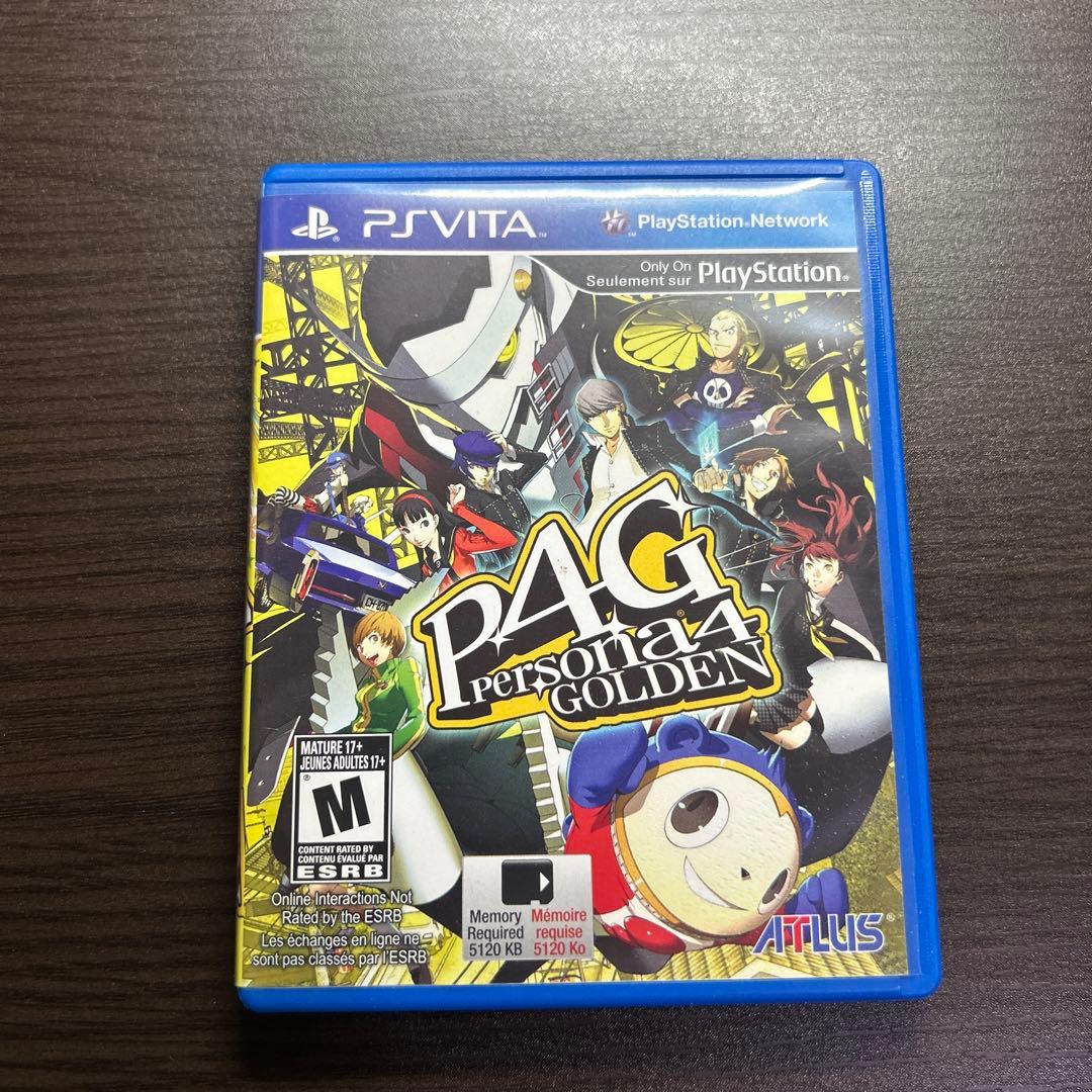 Persona4 golden 北米版　海外版　起動確認済み　ペルソナ4