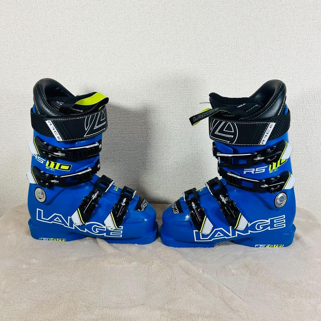 【美品】LANGE RS 110 SC 22/22.5 スキーブーツ