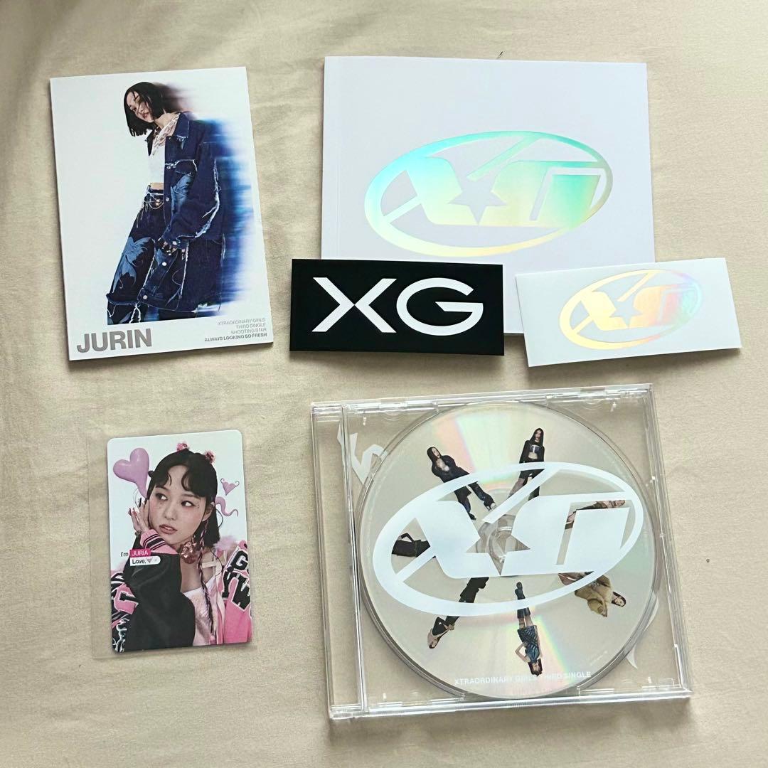 【XG】SHOOTING STAR CDアルバム JURIA トレカ付き