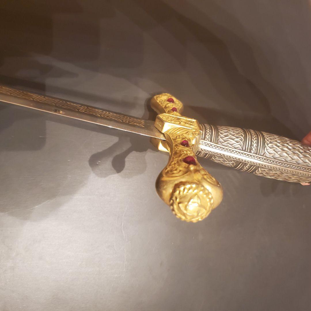 模造刀 インテリア用＋壁掛けホルダーセット DENIX製