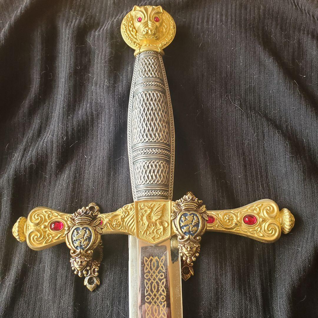 模造刀 インテリア用＋壁掛けホルダーセット DENIX製