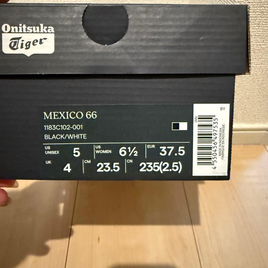 Onitsuka Tiger ブラックスニーカー MEXICO 66