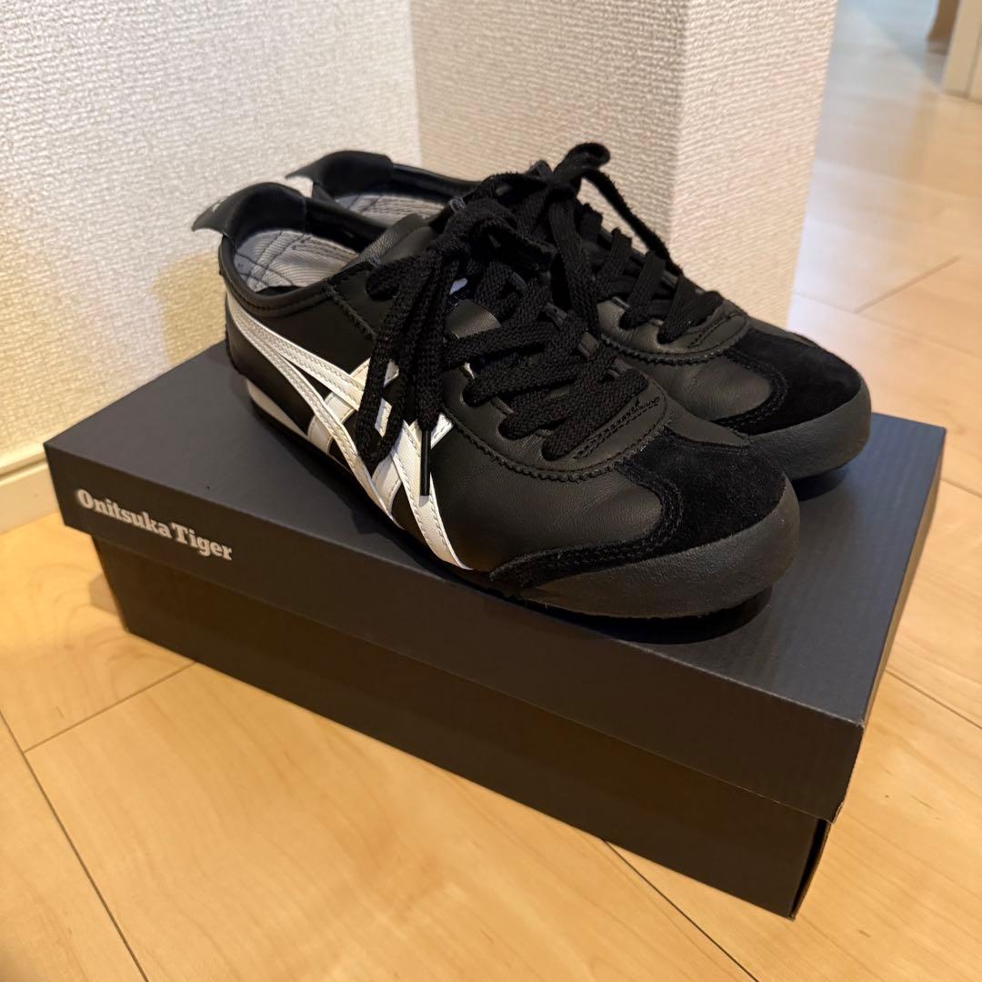 Onitsuka Tiger ブラックスニーカー MEXICO 66