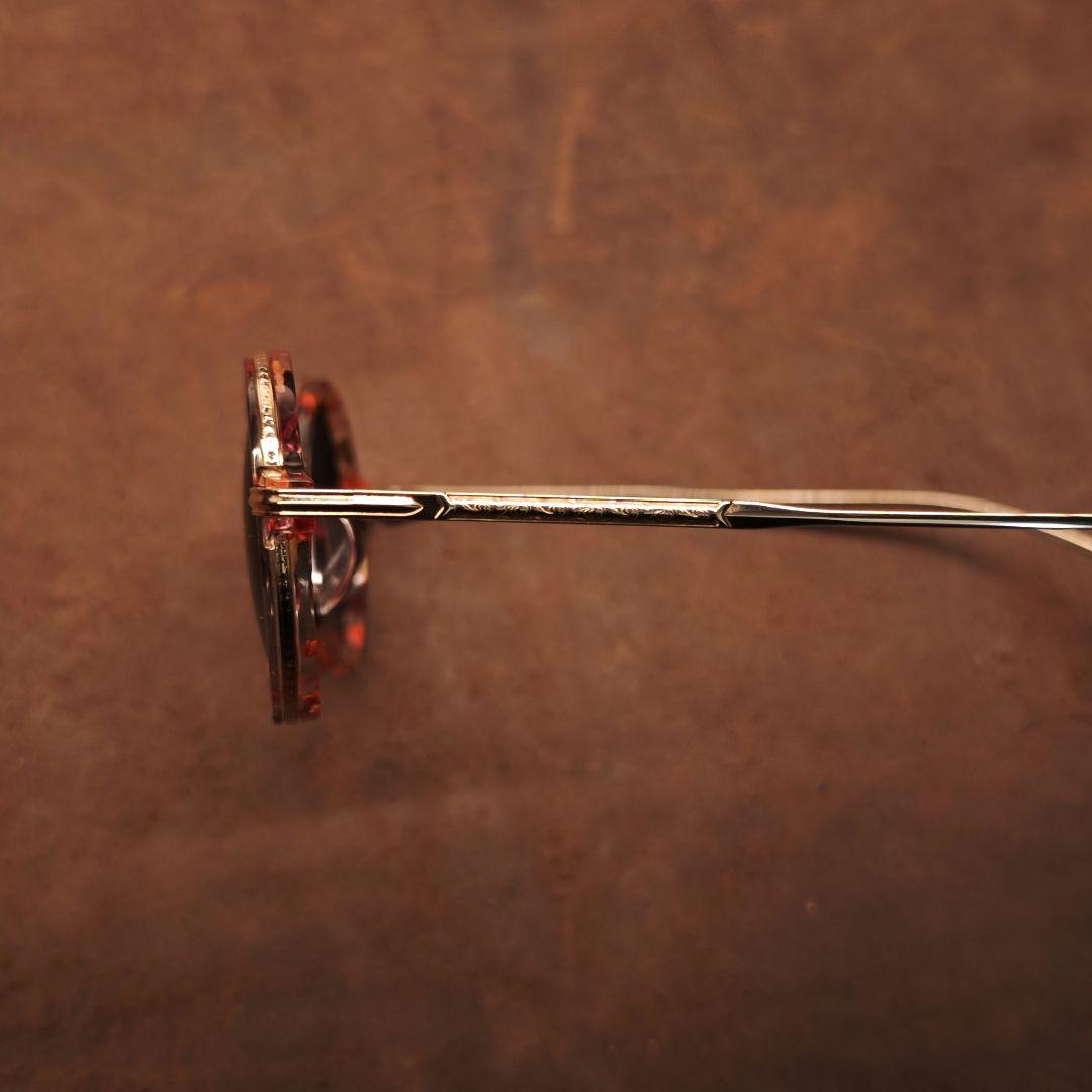 masunaga × kenzo　Mokko　サングラス　ハーフカラー度無し