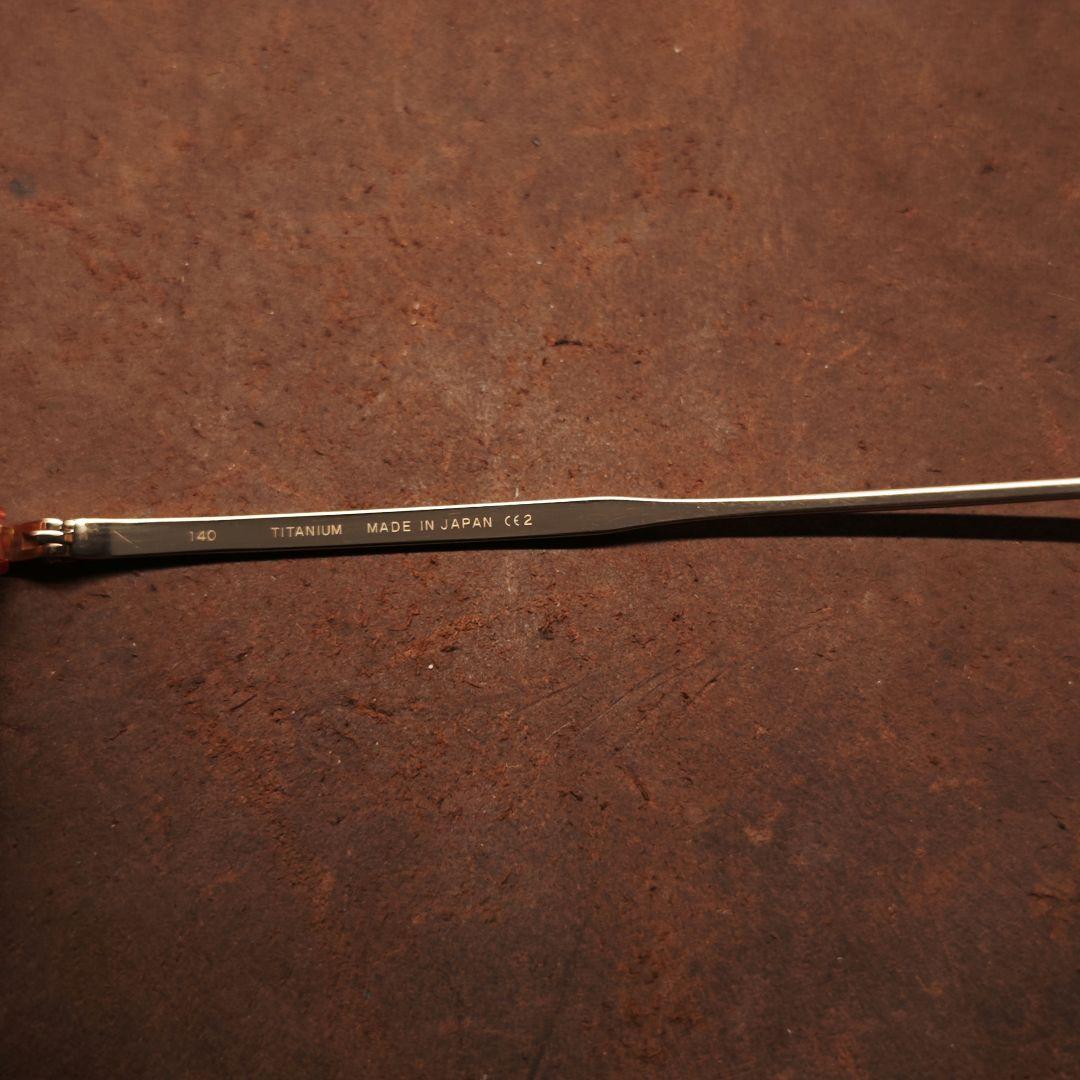 masunaga × kenzo　Mokko　サングラス　ハーフカラー度無し