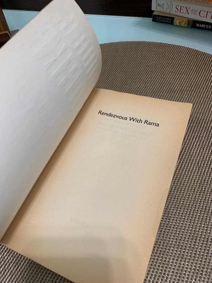 洋書 Arthur C. Clarke Rendezvous with Rama