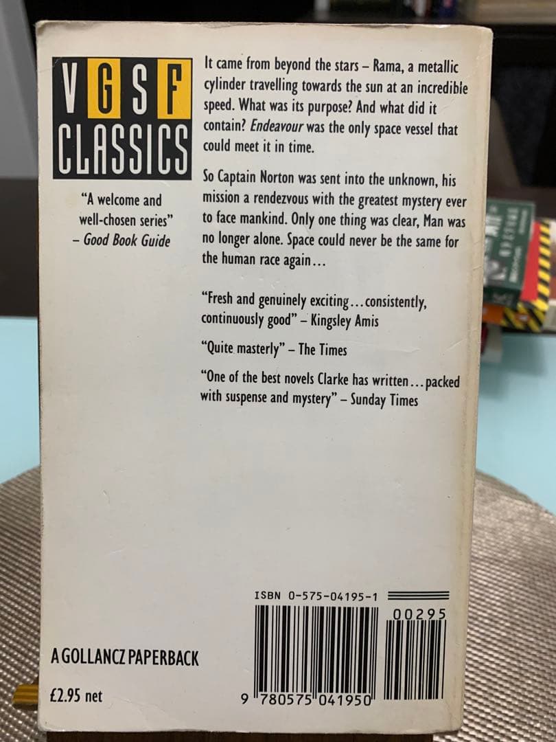 洋書 Arthur C. Clarke Rendezvous with Rama