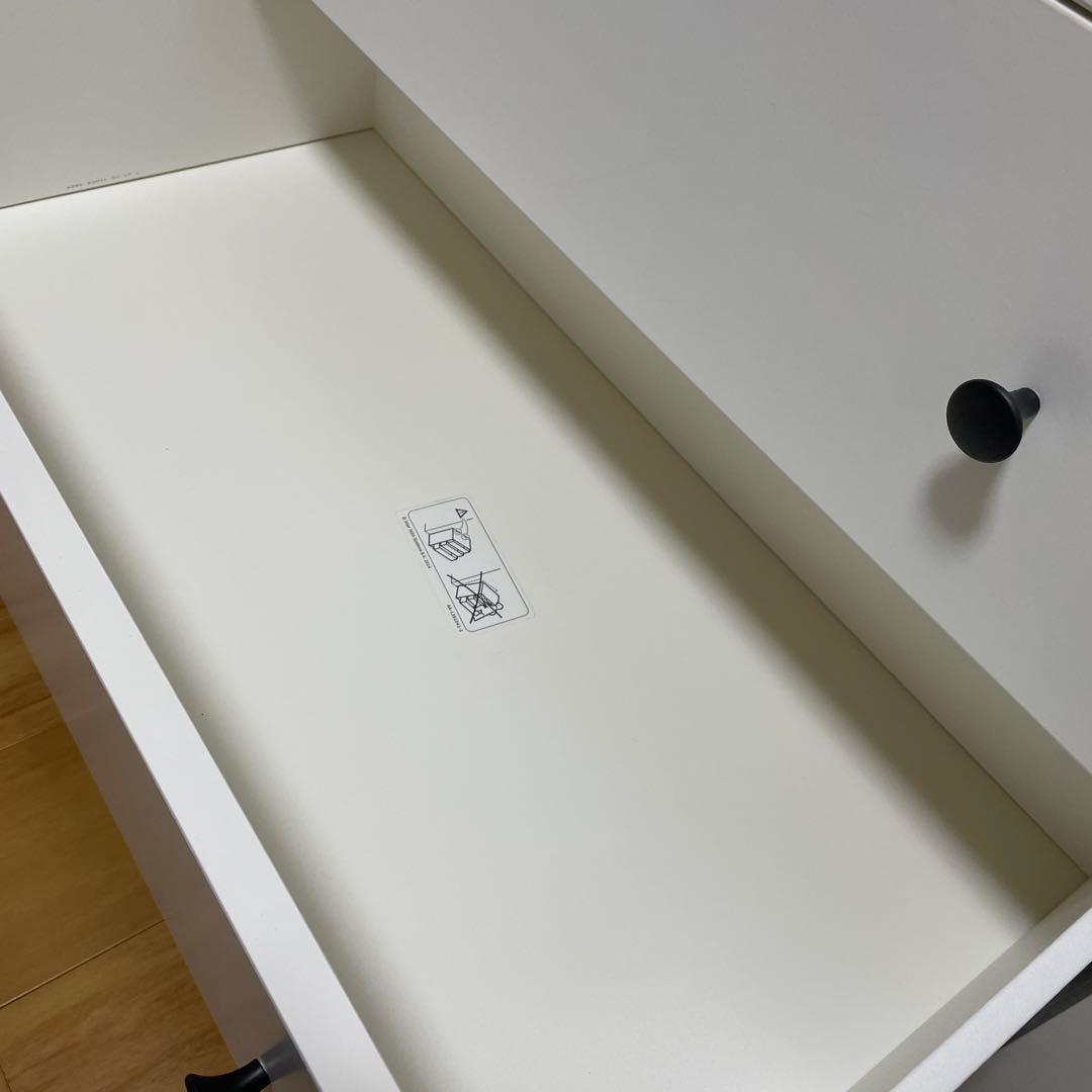 超美品　IKEA コッパン KOPPANG 3段チェスト　木製　ホワイト