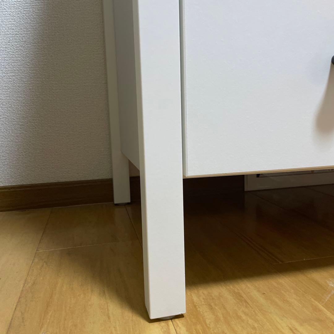 超美品　IKEA コッパン KOPPANG 3段チェスト　木製　ホワイト