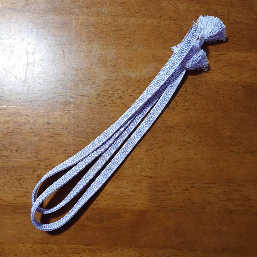 フ　正絹　大島紬　小紋　フルセット　白紬　カジュアル　【ミト】