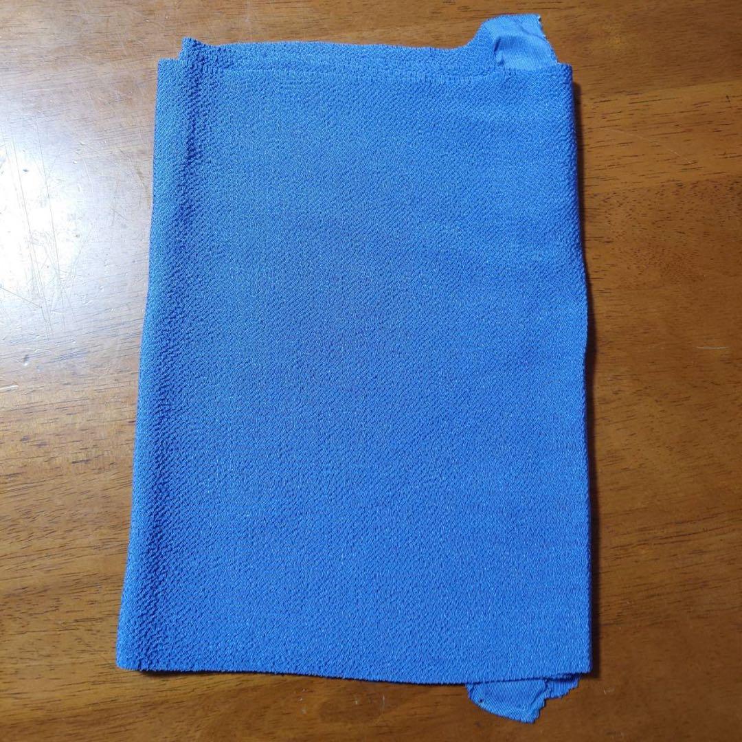 フ　正絹　大島紬　小紋　フルセット　白紬　カジュアル　【ミト】