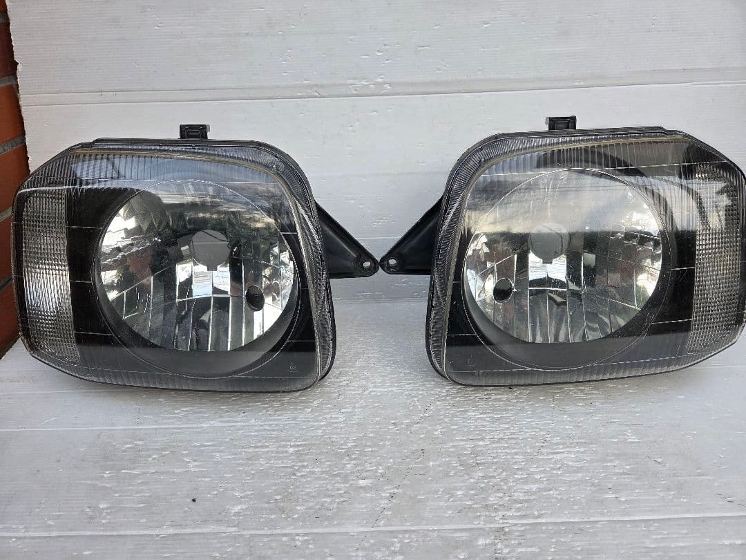 JB23 ジムニー 純正ヘッドライト レベライザー付き