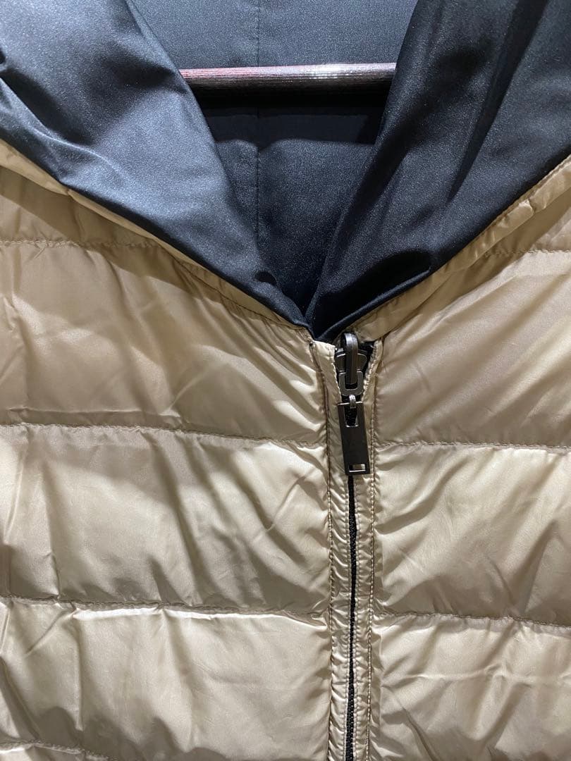 Weekend MaxMara リバーシブルダウンロングコート（ベージュ／黒）