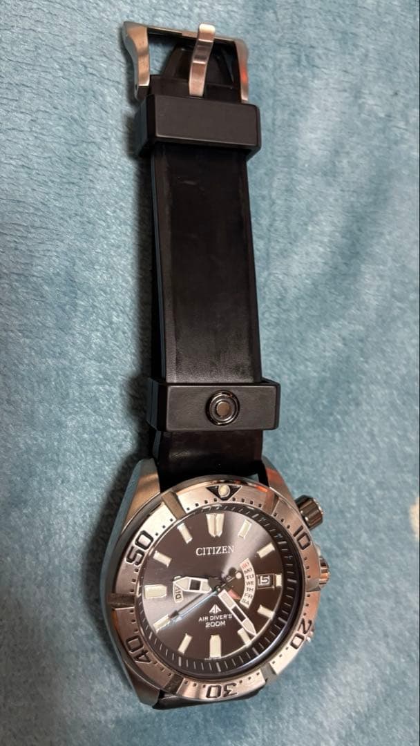 時計 CITIZEN eco drive air diver's 200m