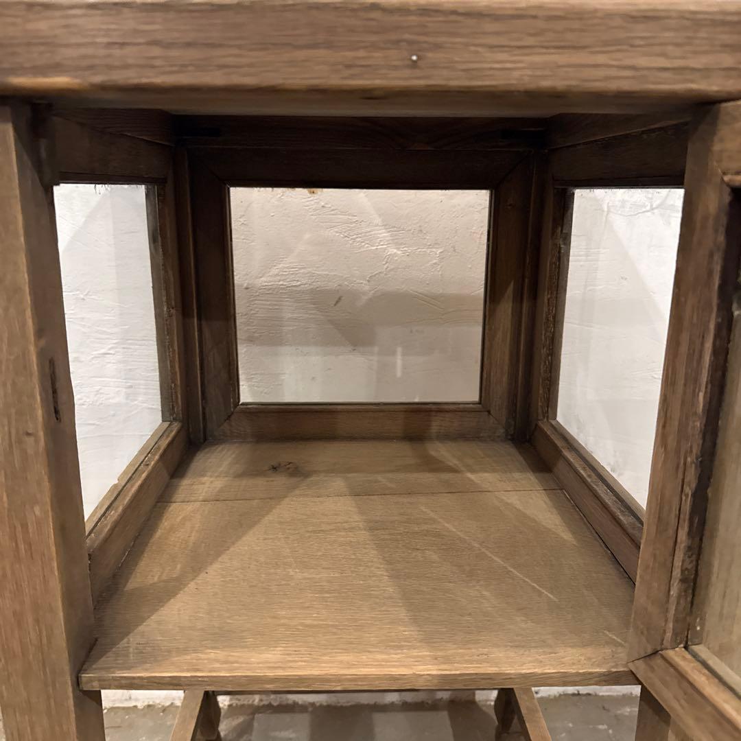 年末年始saleヴィンテージ　木製サイドテーブル　大理石天板