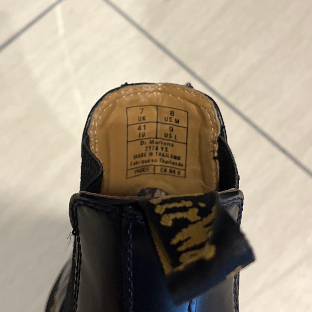 Dr. Martens サイドゴアブーツ ブラック