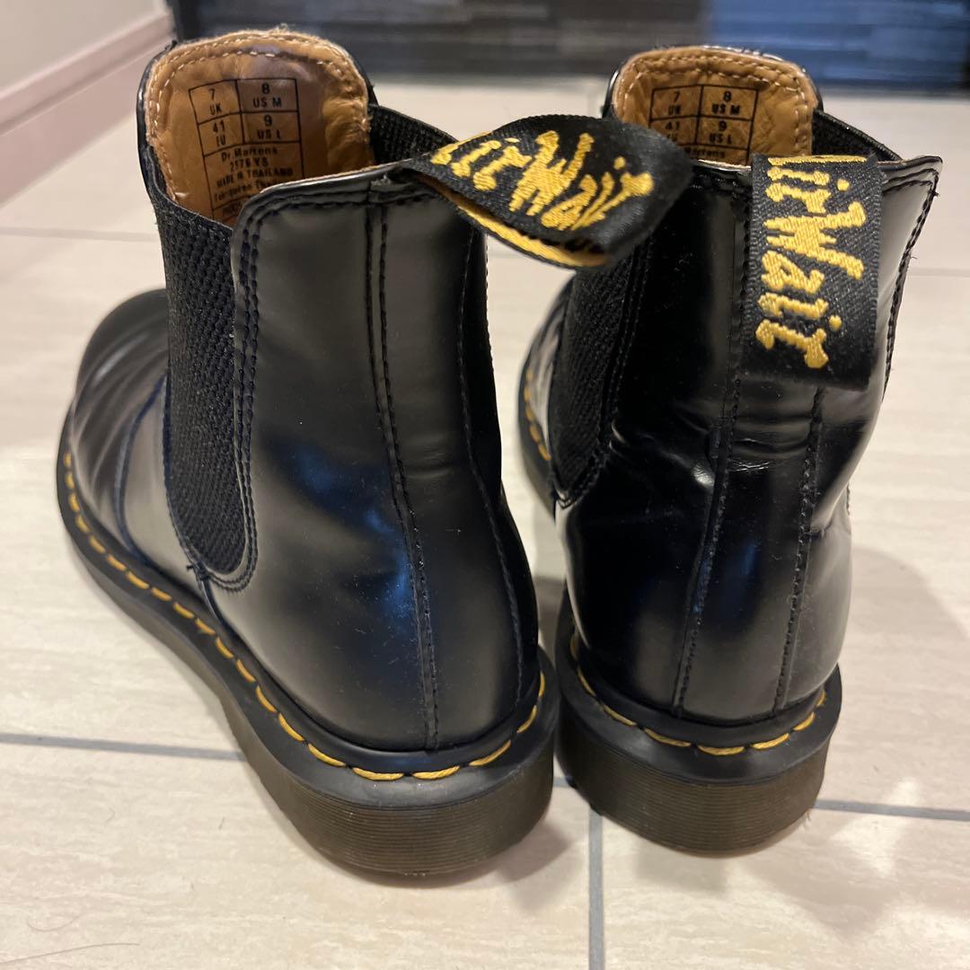 Dr. Martens サイドゴアブーツ ブラック