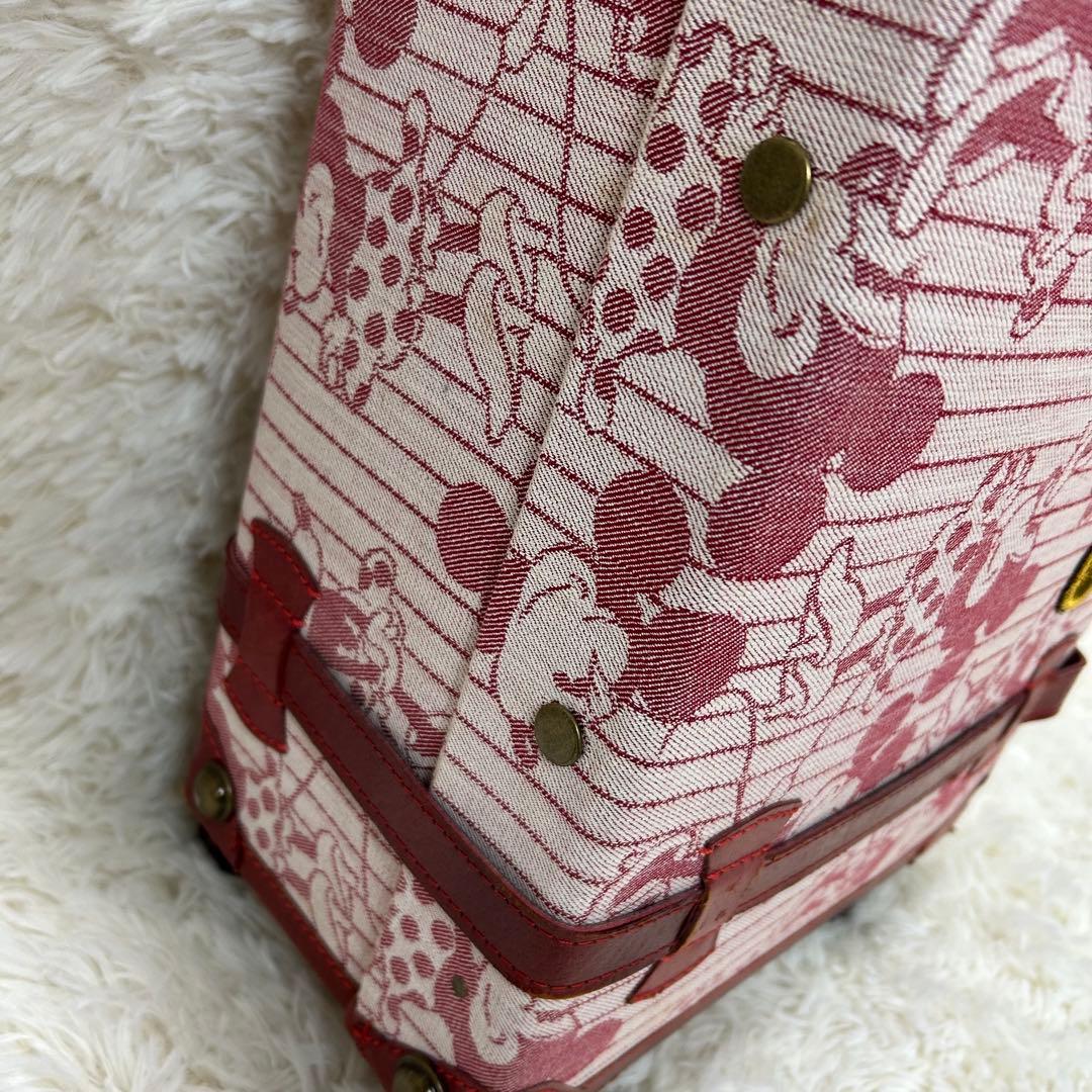 [美品］ムチャチャ×Disney キャリーケース ミニー ピンク 旅行 1泊2日