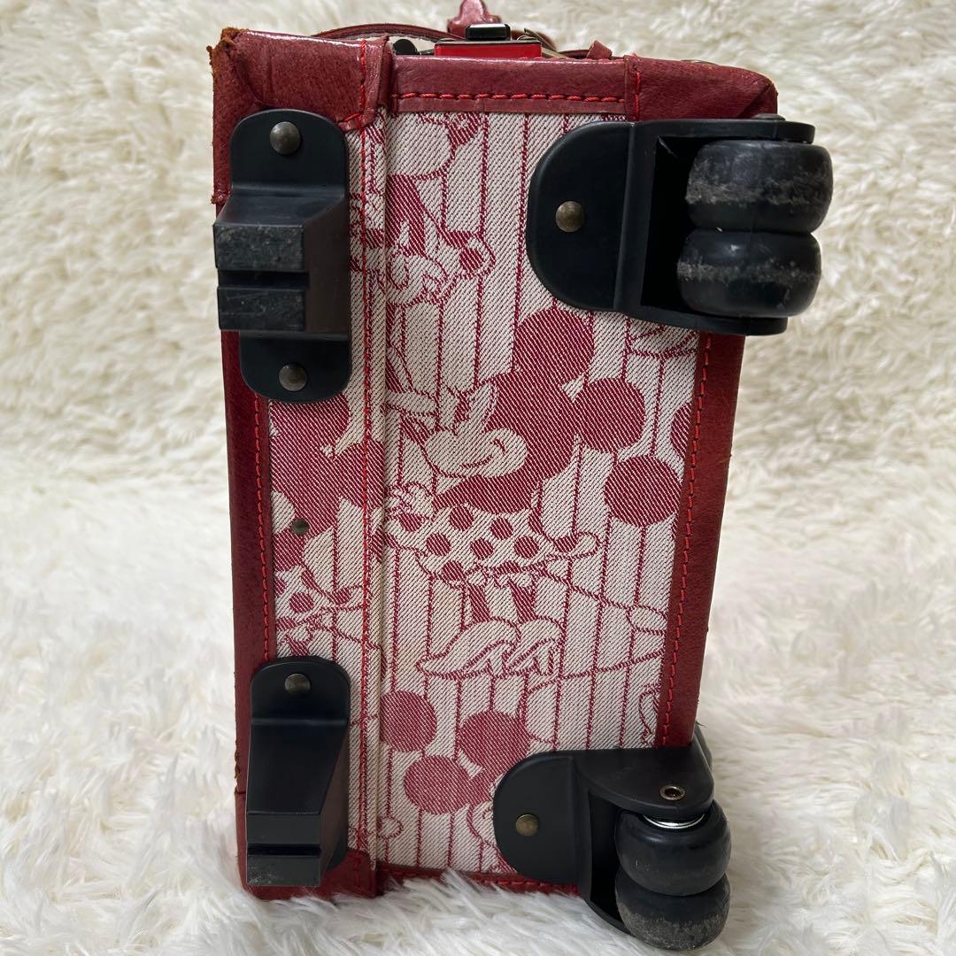 [美品］ムチャチャ×Disney キャリーケース ミニー ピンク 旅行 1泊2日