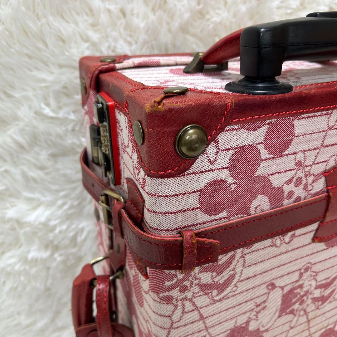 [美品］ムチャチャ×Disney キャリーケース ミニー ピンク 旅行 1泊2日