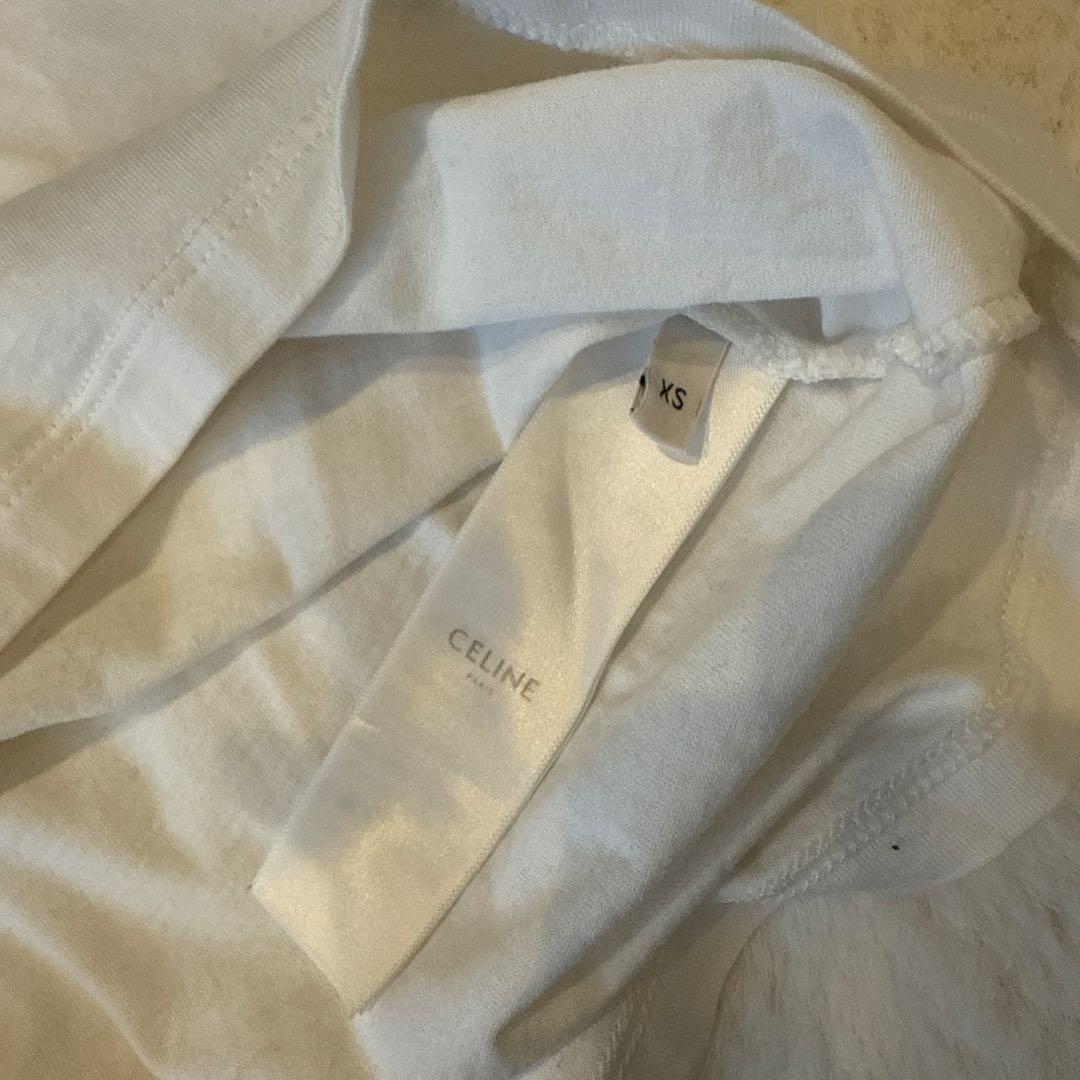 CELINE 半袖 XS トリンオフ　Tシャツ