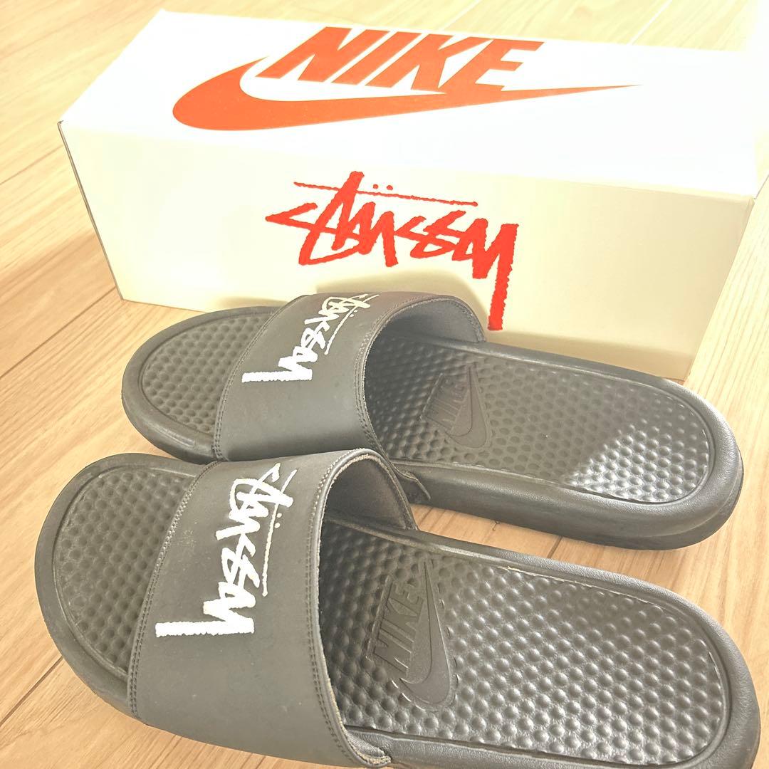 Stussy Nike ブラック サンダル