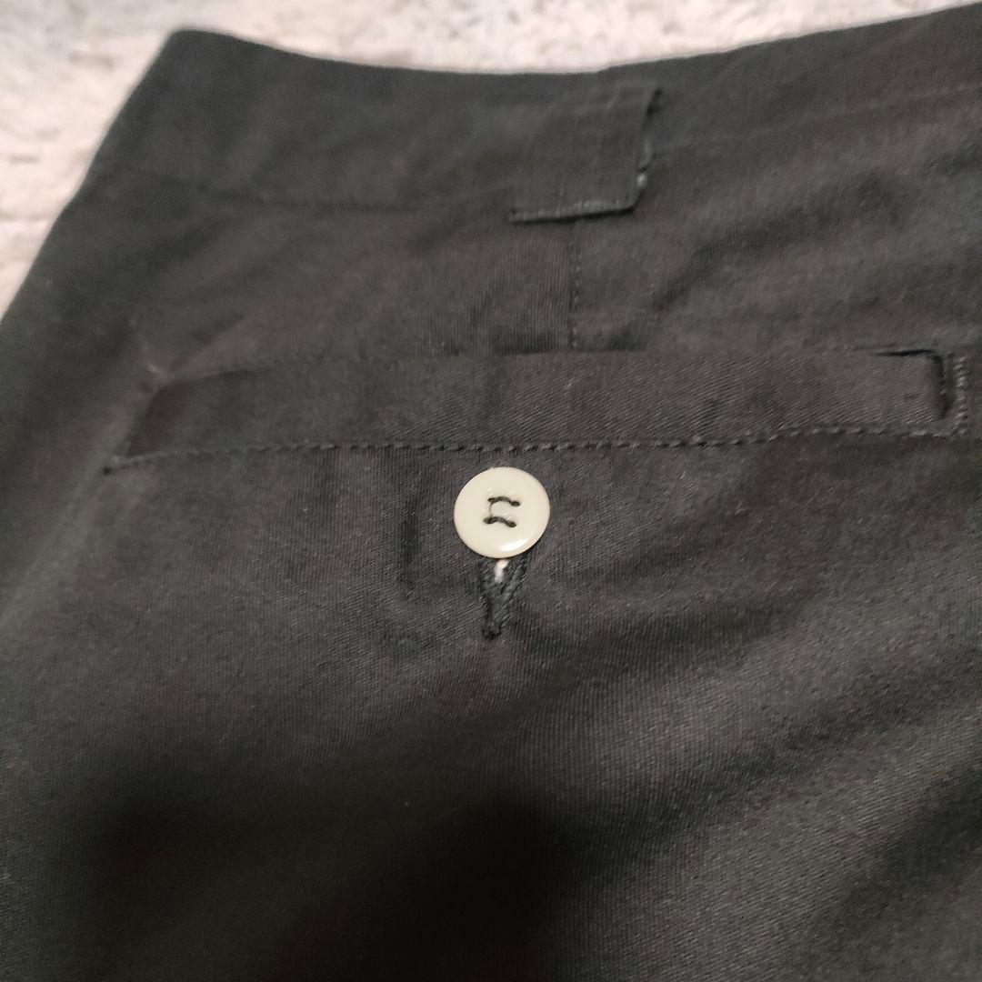 RALEIGH ラリー ブラック チノパン　パンツ　ワンポイントロゴ　Y2K 黒