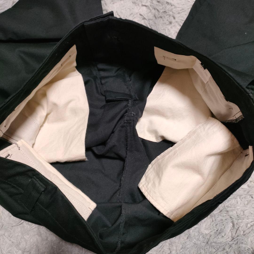 RALEIGH ラリー ブラック チノパン　パンツ　ワンポイントロゴ　Y2K 黒