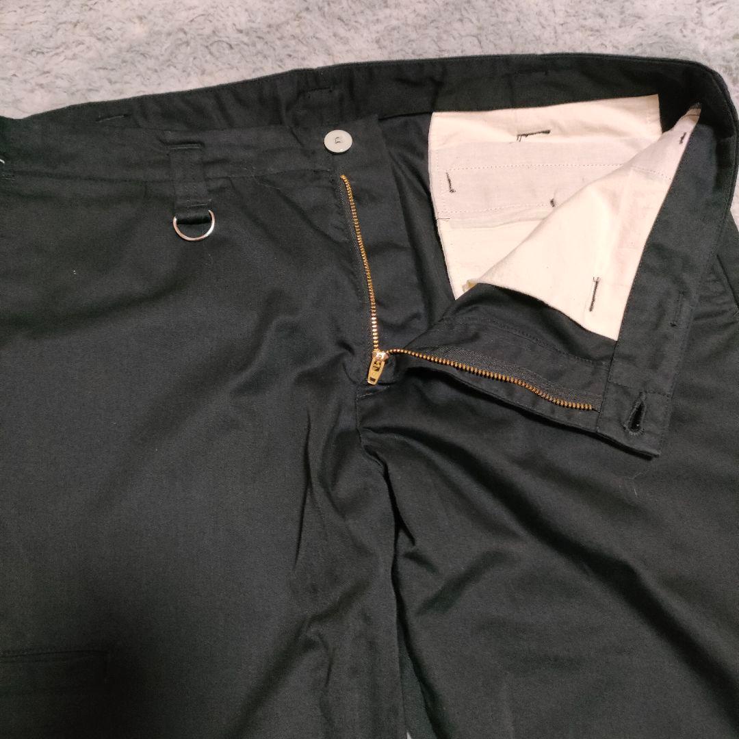 RALEIGH ラリー ブラック チノパン　パンツ　ワンポイントロゴ　Y2K 黒