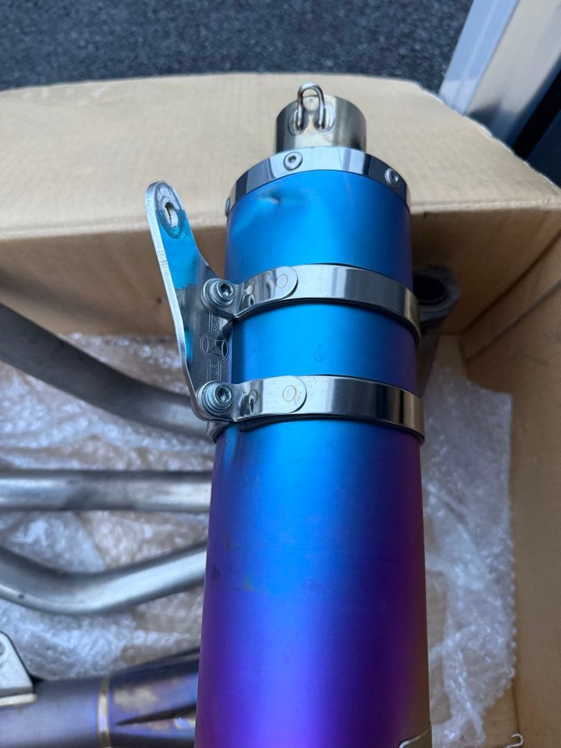 XJR400R モリワキフルチタン フルエキ マフラー rh02j 4hm