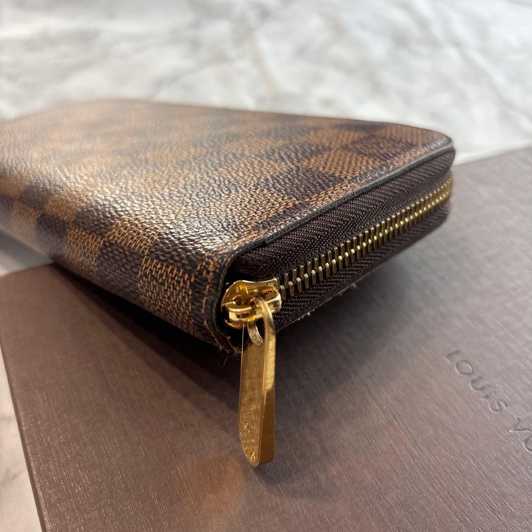 LOUIS VUITTON ダミエ ジッピー長財布
