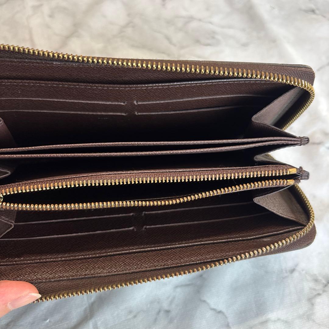 LOUIS VUITTON ダミエ ジッピー長財布
