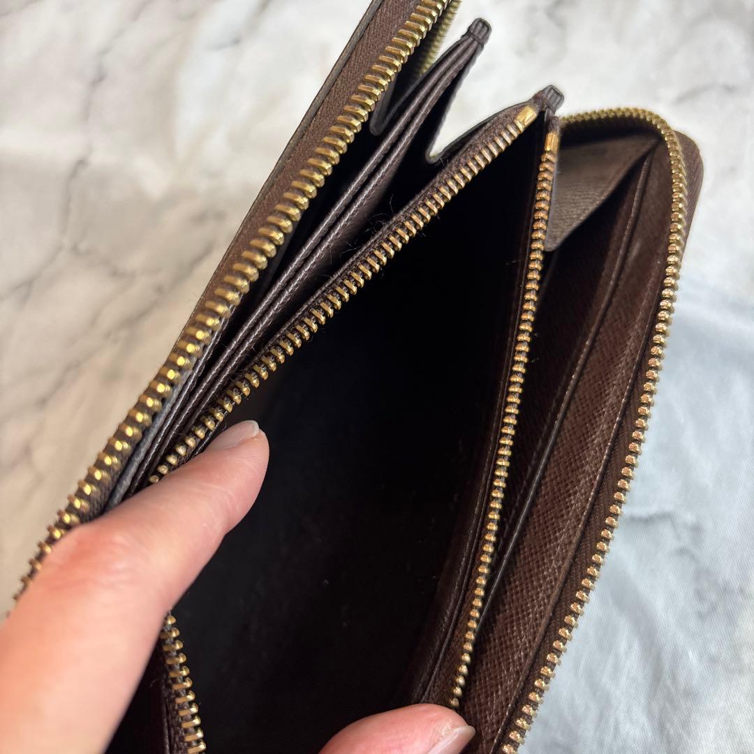 LOUIS VUITTON ダミエ ジッピー長財布