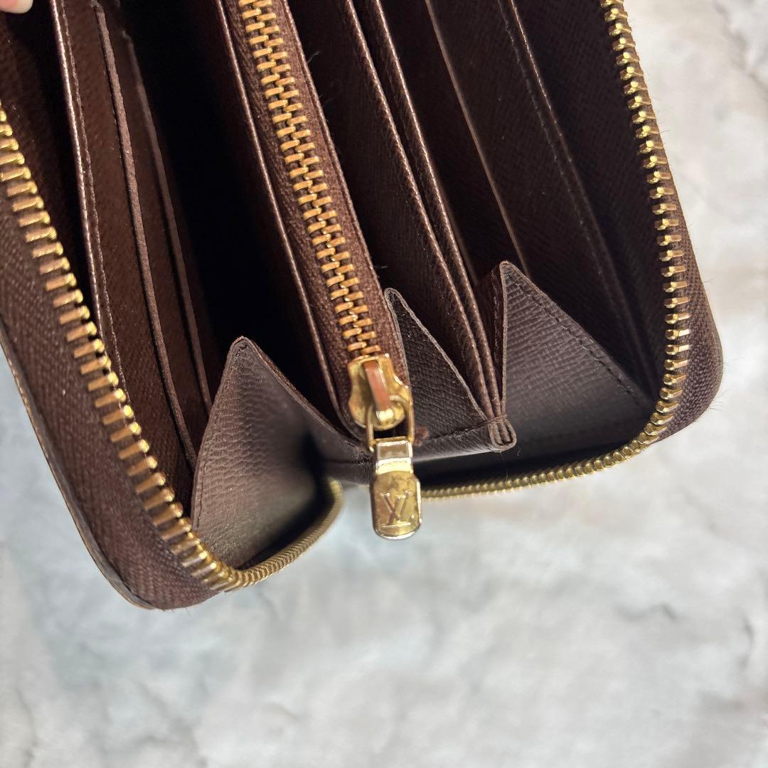 LOUIS VUITTON ダミエ ジッピー長財布