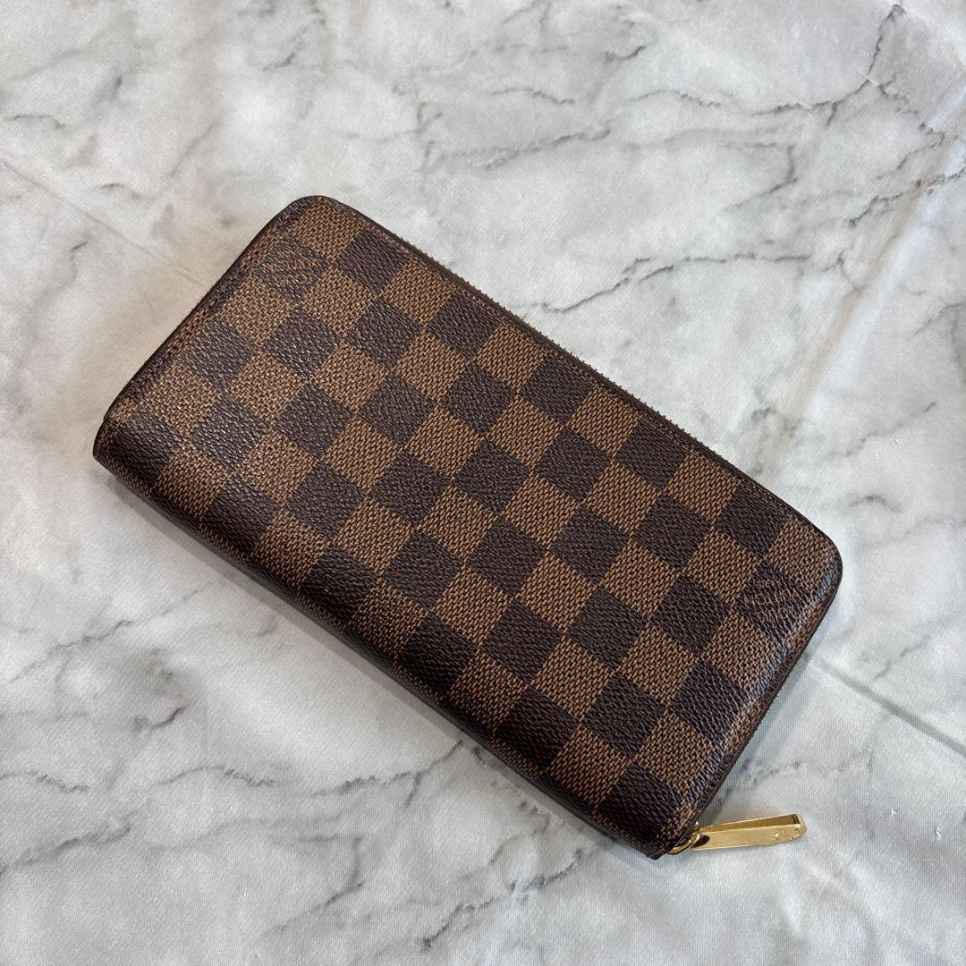 LOUIS VUITTON ダミエ ジッピー長財布