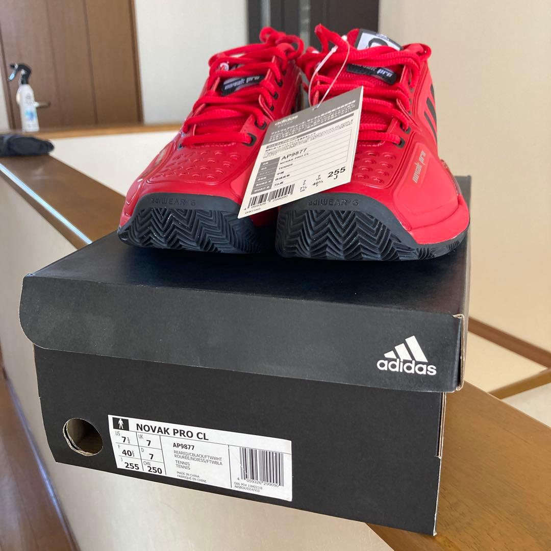 adidas NOVAK PRO CL テニスシューズ 255