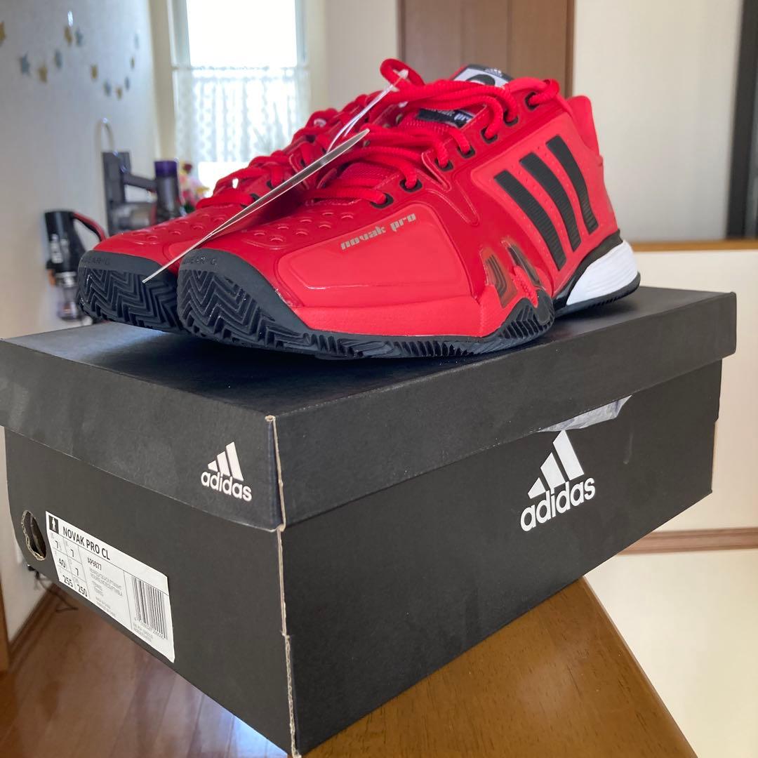 adidas NOVAK PRO CL テニスシューズ 255