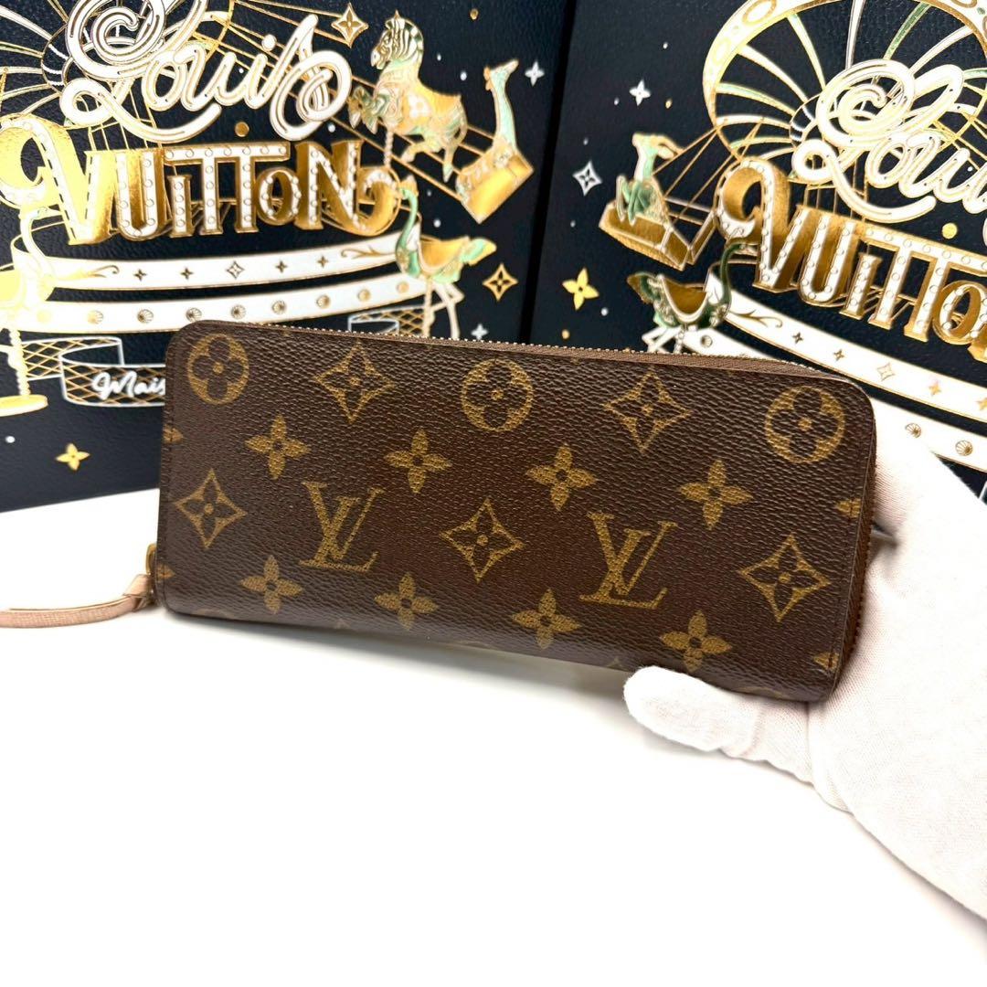 ルイヴィトン ポルトフォイユ クレマンス ローズバレリーヌ ラウンドファスナー