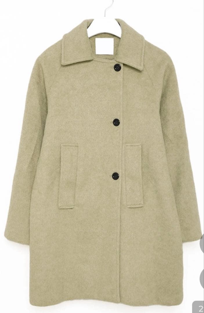 【新品未使用】nugu カラーミドルコート