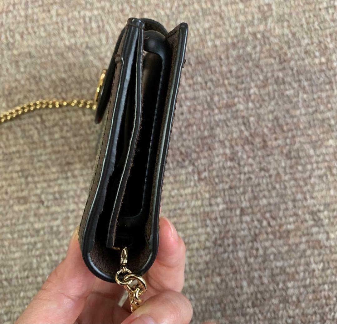 GUCCI グッチ　iPhonex iPhonexs 手帳型　スマホケース　美品