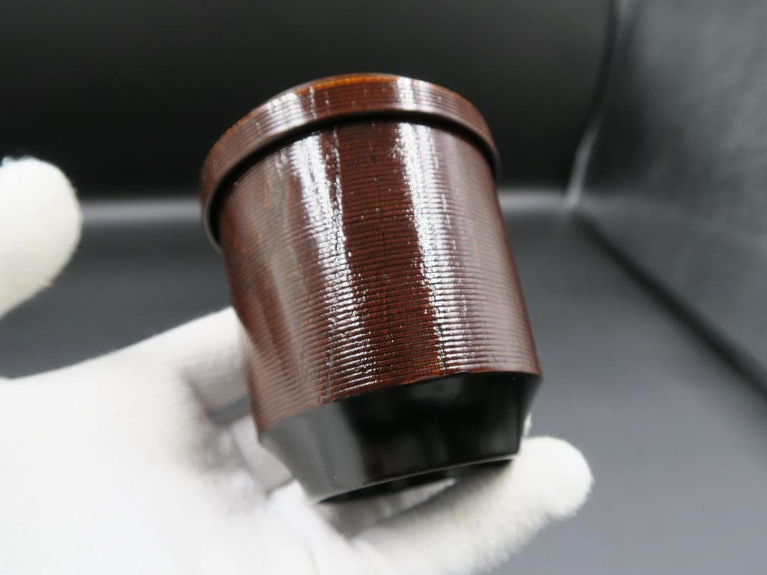 【極美品】輪島塗 千筋箸洗 小吸物椀 座創軒漆正造 五客揃 天然木 共箱