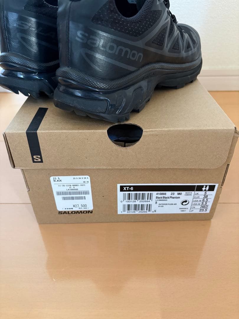 靴 SALOMON XT-6