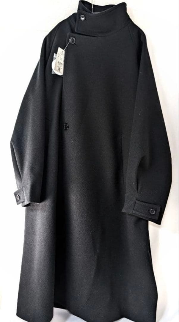 【LFM(U)】ウールライクスタンドコート　サイズM ローリーズファーム